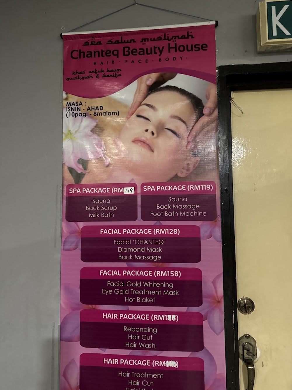 Chanteq Beauty House HeadSpa & Spa Muslimah